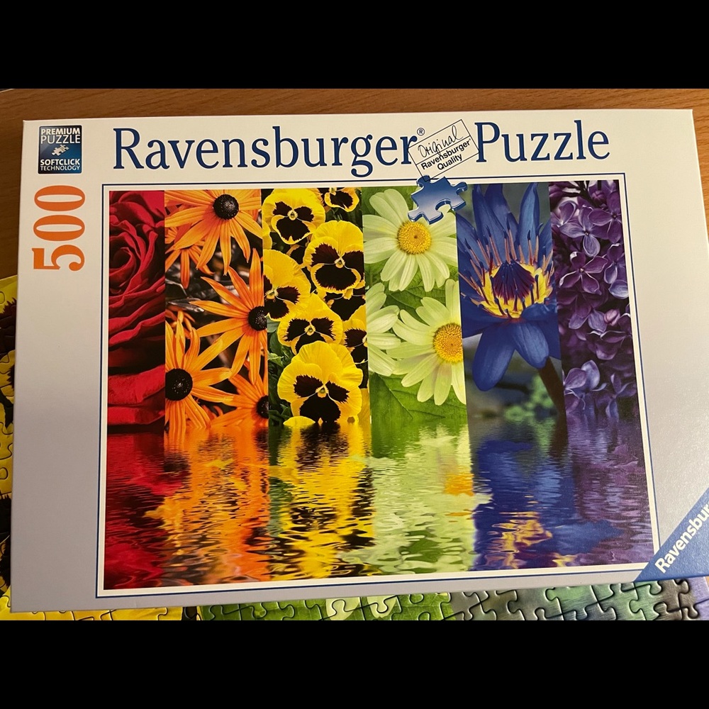 Ravensburger “Floral Reflections” 500 piece puzzle